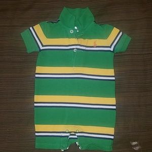 Baby Boy Polo Ralph Lauren 1 piece short set 3m